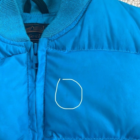 EDDIE BAUER 90s Vintage Goose Down Puffer Vest Size Medium - Picture 11 of 12